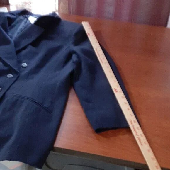 Jacqueline Ferrar size 14 blue blazer - Picture 10 of 11